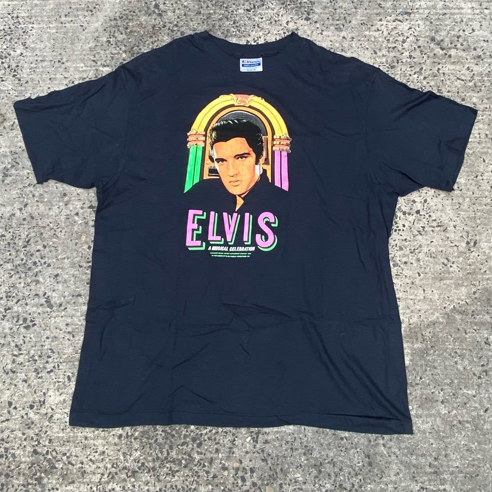 Vintage 90s Elvis Presley Band Tee